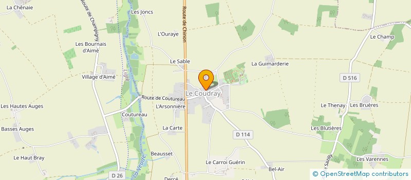 localisation de l'entreprise LES GARS MIS GAZ  LEMERE