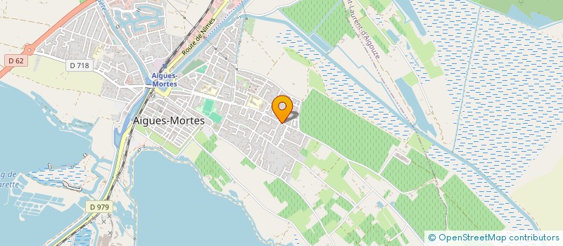 localisation de l'entreprise LES GASP'S  AIGUES-MORTES