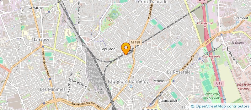 localisation de l'entreprise LES GASTROSOPHES à TOULOUSE
