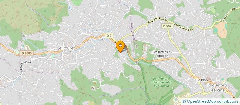 localisation de l'entreprise LES GAUCHERS  LE ROURET