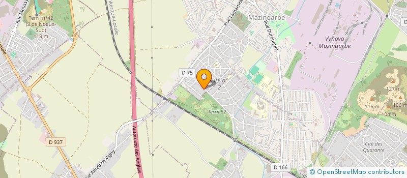 localisation de l'entreprise LES GAVROCHES DE L'ACCORDEON BULLYGEOIS  BULLY-LES-MINES