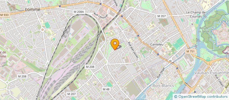 localisation de l'entreprise LES GAZELLES à LILLE