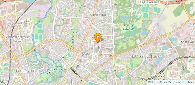 localisation de l'entreprise LES GAZELLES BRETILLIENNES  RENNES