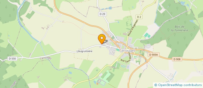 localisation de l'entreprise LES GAZELLES CARROUGIENNES à CARROUGES