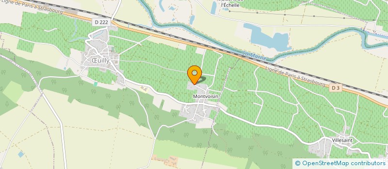 localisation de l'entreprise LES GAZELLES D'EPERNAY  UILLY