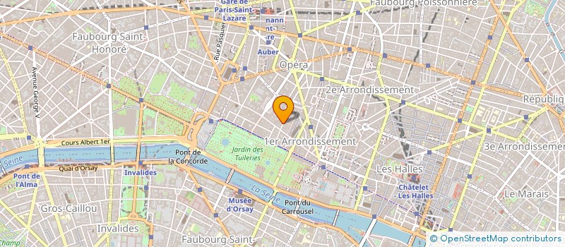 localisation de l'entreprise LES GAZELLES DE GAIA à PARIS
