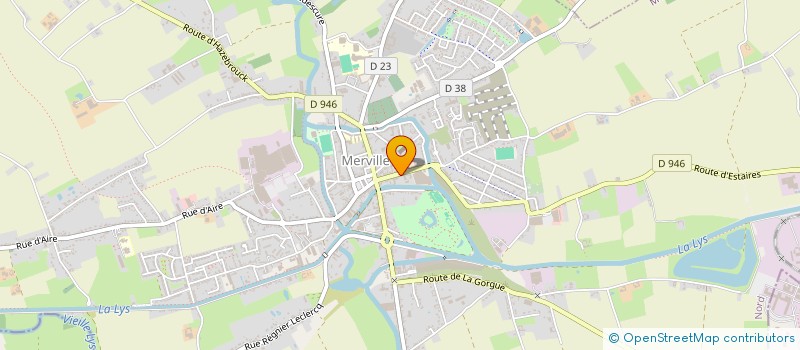 localisation de l'entreprise LES GAZELLES MERVILLOISES à MERVILLE