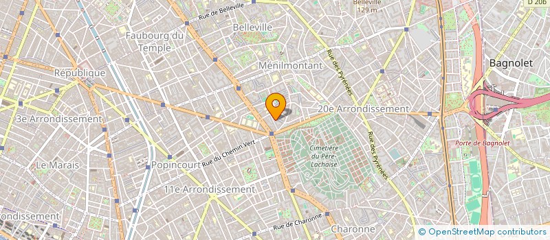 localisation de l'entreprise LES GAZELLES ONT DES AILES  PARIS