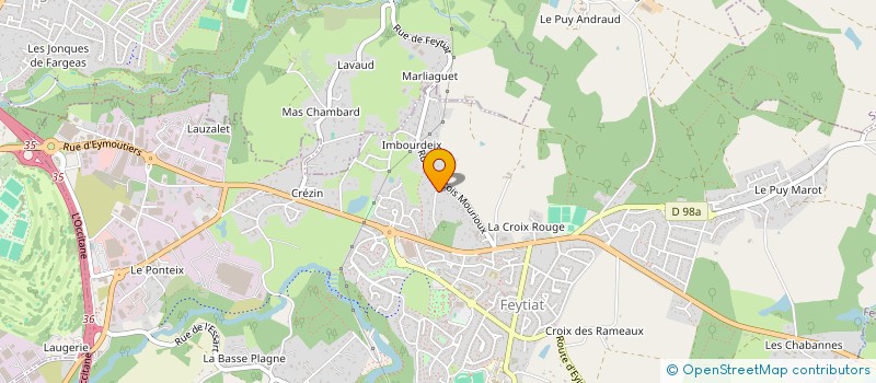localisation de l'entreprise LES GAZELLES USAL à FEYTIAT