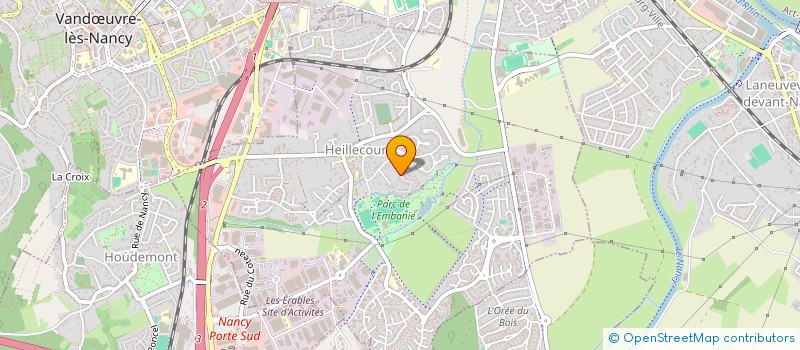 localisation de l'entreprise LES GAZIERES DU RAID  HEILLECOURT