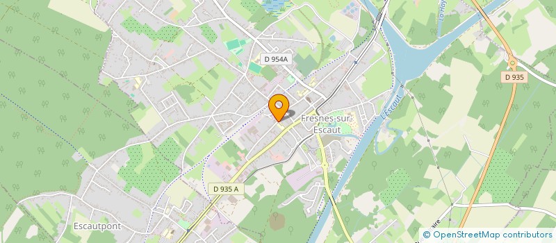 localisation de l'entreprise LES GEANTS DU NORD  FRESNES SUR ESCAUT