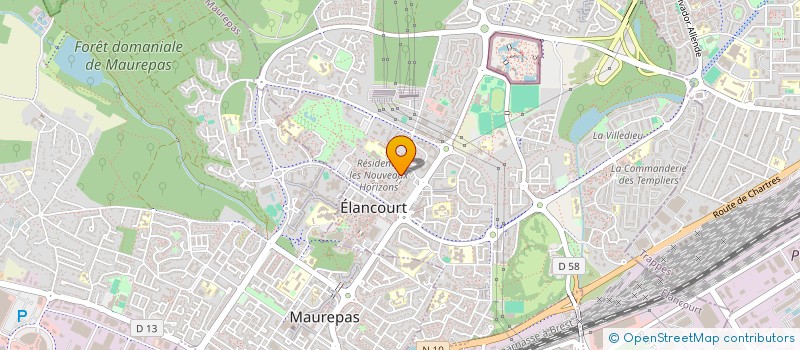 localisation de l'entreprise LES GECKOS D'ELANCOURT à ELANCOURT