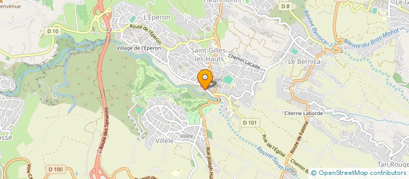 localisation de l'entreprise LES GECKOS ENCHANTES à SAINT-PAUL