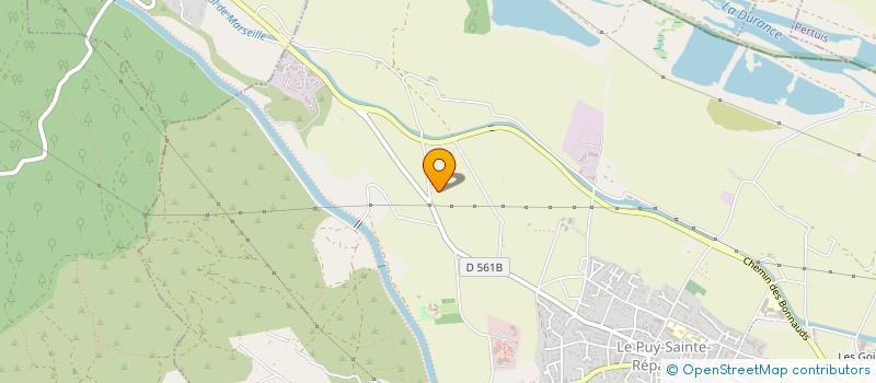 localisation de l'entreprise LES GEILLES à LE PUY-SAINTE-REPARADE
