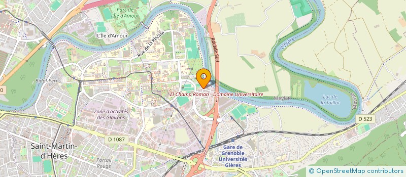 localisation de l'entreprise LES GENEPIS  DETRIER