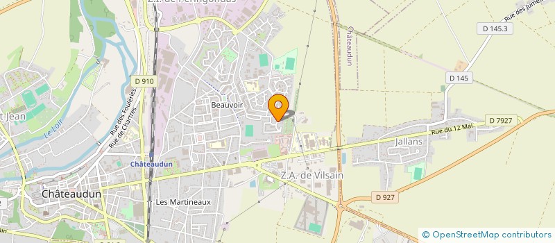 localisation de l'entreprise LES GENERATIONS DUNOISES  CHATEAUDUN