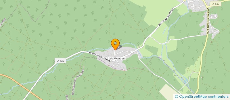 localisation de l'entreprise LES GENETS  BULLION