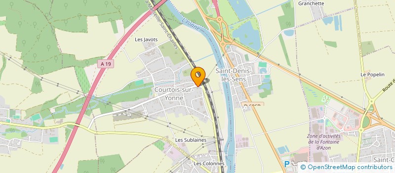 localisation de l'entreprise LES GENETS DU BOCAGE  SAINT-MARTIN-DU-TERTRE