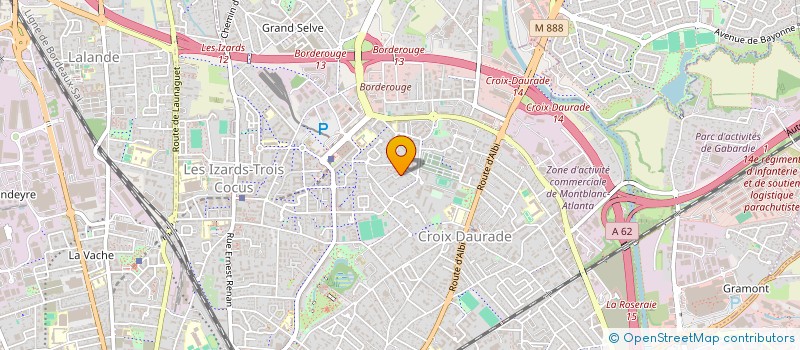 localisation de l'entreprise LES GENS D AIR à TOULOUSE