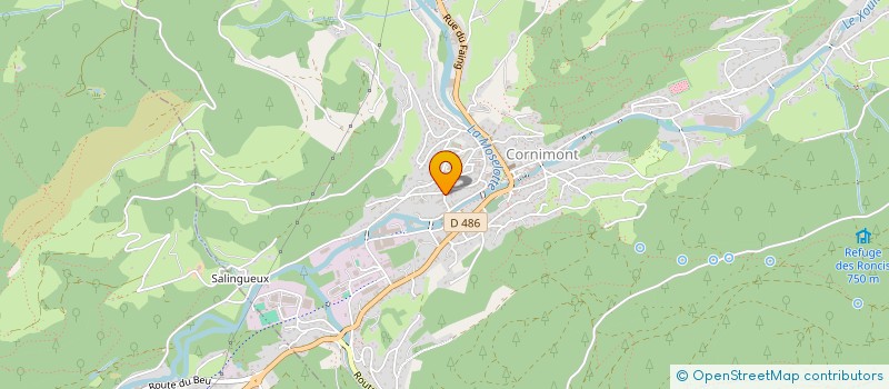 localisation de l'entreprise LES GENS DE XOULCES  CORNIMONT