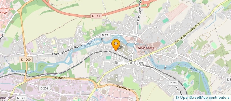 localisation de l'entreprise LES GENS DES SEGUINS  RUELLE-SUR-TOUVRE