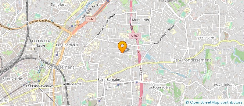 localisation de l'entreprise LES GENS HEUREUX à MARSEILLE 12EME