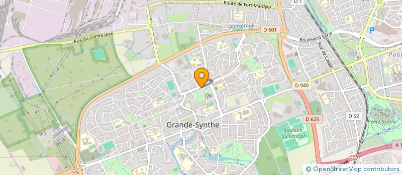 localisation de l'entreprise LES GENS LIBRES à GRANDE-SYNTHE