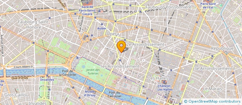 localisation de l'entreprise LES GENS PARIS  PARIS