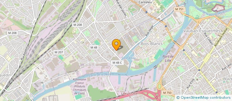 localisation de l'entreprise LES GENS QUI SEMENT à LILLE