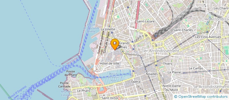 localisation de l'entreprise LES GENS (SONT) MAGNIFIQUES à MARSEILLE