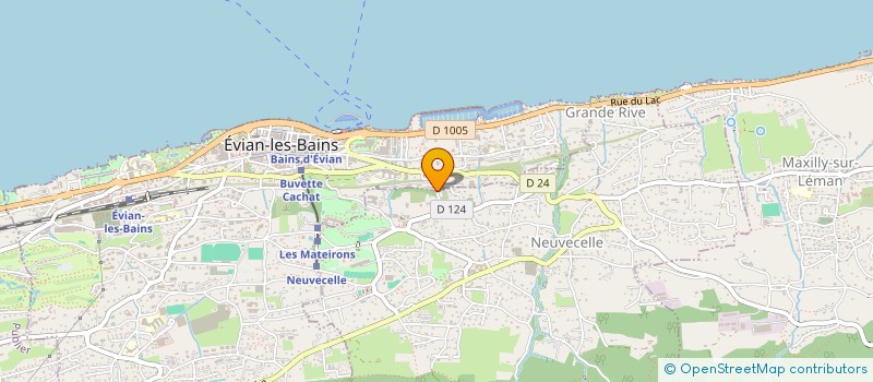 localisation de l'entreprise LES GENTIANES  THOLLON-LES-MEMISES