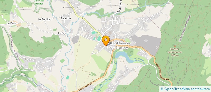 localisation de l'entreprise LES GENTILS  SAINT-ETIENNE-DE-CROSSEY