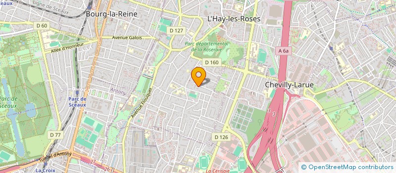 localisation de l'entreprise LES GENTLEMEN CAVISTES à L'HAY-LES-ROSES