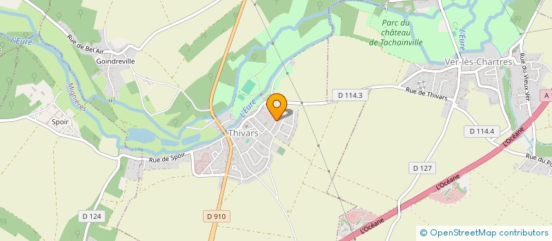 localisation de l'entreprise LES GEOCARNUTES - GEOCACH'EURELIENS à THIVARS