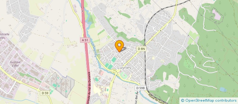 localisation de l'entreprise LES GEORGES à SAINT-LAURENT-DU-VAR