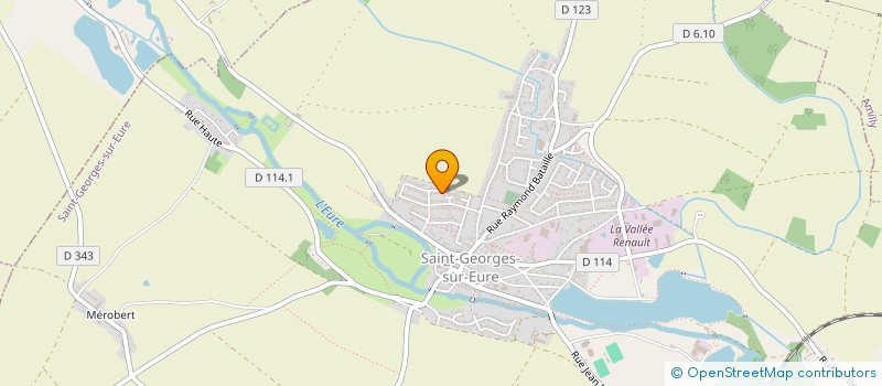 localisation de l'entreprise LES GEORGETTES DU DESERT à SAINT-GEORGES-SUR-EURE