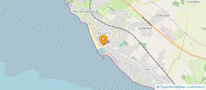 localisation de l'entreprise LES GERAUDS à LA BERNERIE-EN-RETZ