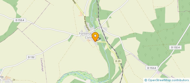 localisation de l'entreprise LES GESTES QUI SAUVENT à FONTENAY-SUR-CONIE