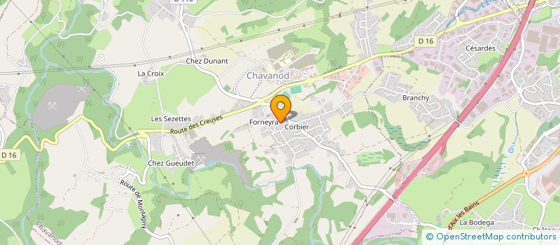 localisation de l'entreprise LES GETS HD  CHAVANOD