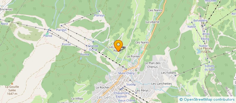 localisation de l'entreprise LES GETS PARAPENTE à LES GETS