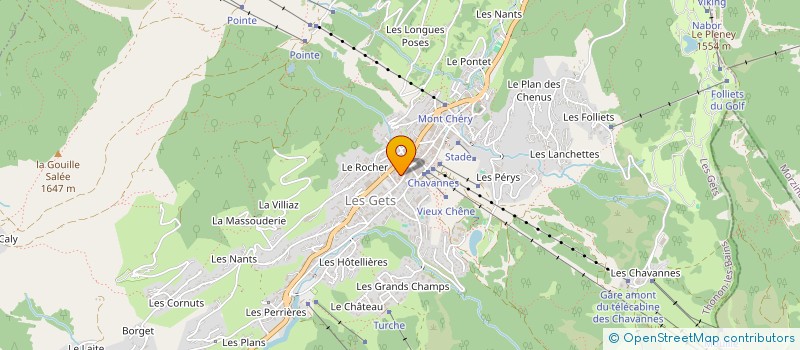 localisation de l'entreprise LES GETS PRESSE à LES GETS