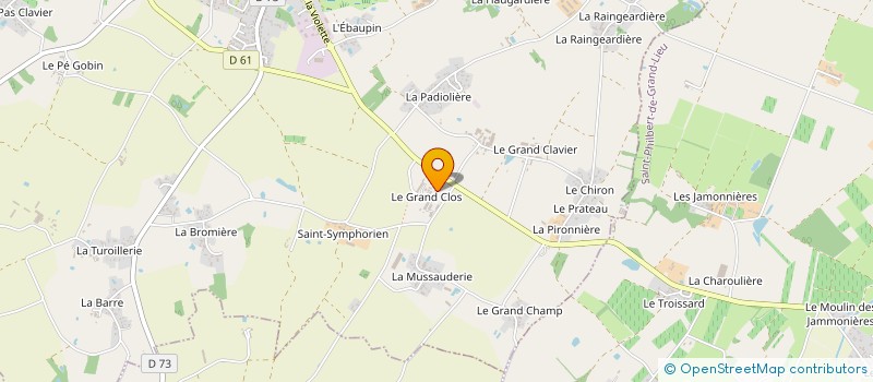 localisation de l'entreprise LES GIBIERS DU PAYS DE RETZ à SAINT-LUMINE-DE-COUTAIS