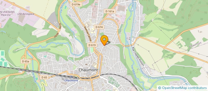 localisation de l'entreprise LES GIBOLINOS à CHAUMONT