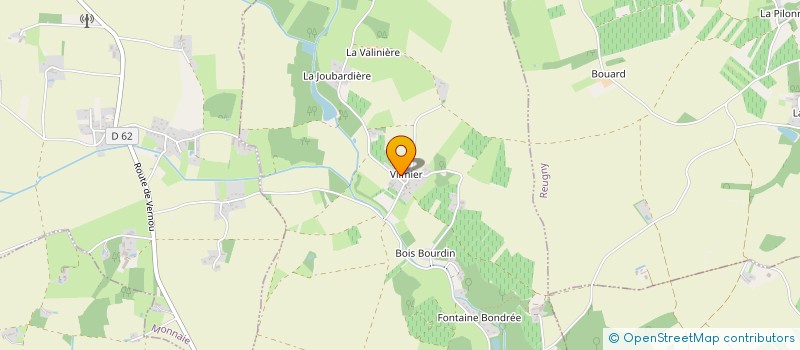 localisation de l'entreprise LES GIRETTES à VERNOU-SUR-BRENNE