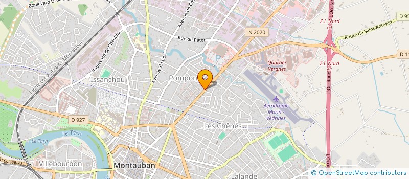 localisation de l'entreprise LES GITES DE CANTAOUS  SAINT-PORQUIER