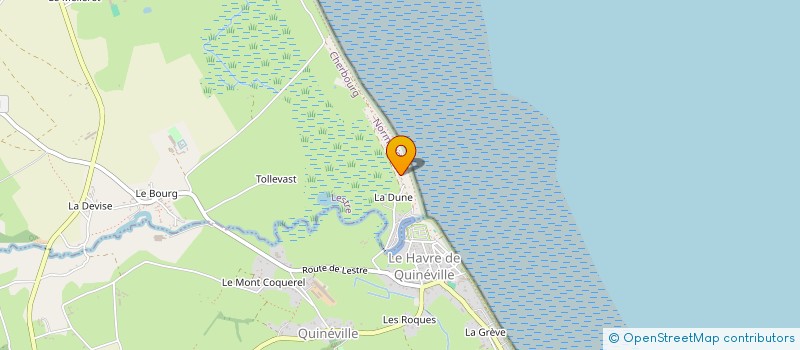 localisation de l'entreprise LES GITES DE LESTRE  LESTRE