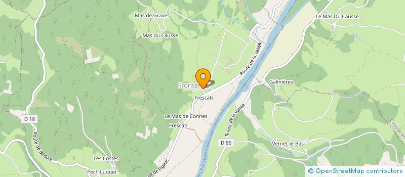 localisation de l'entreprise LES GITES DE TOIRAC SARL  SAINT-PIERRE-TOIRAC