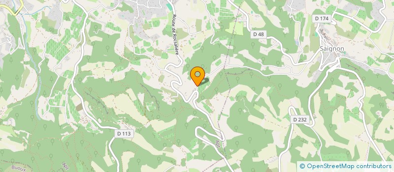 localisation de l'entreprise LES GITES EN PROVENCE  APT