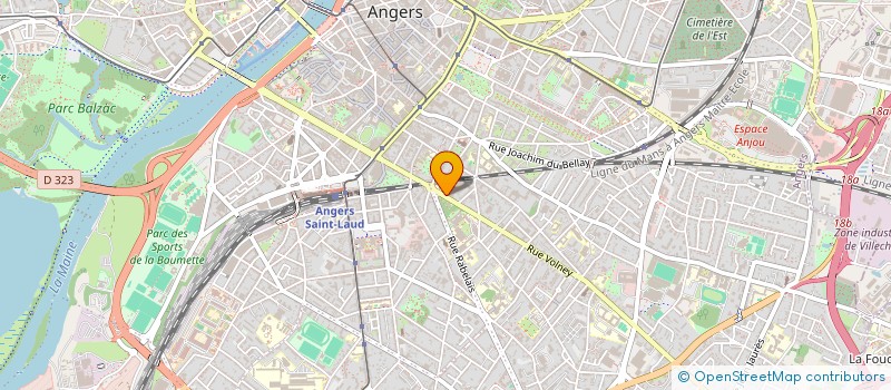 localisation de l'entreprise LES GIVRES DE L IMPRO à ANGERS