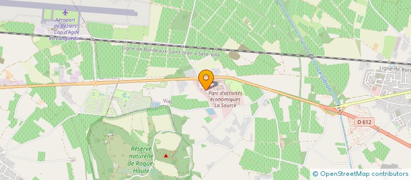 localisation de l'entreprise LES GLACES DE NICO'CO à VIAS